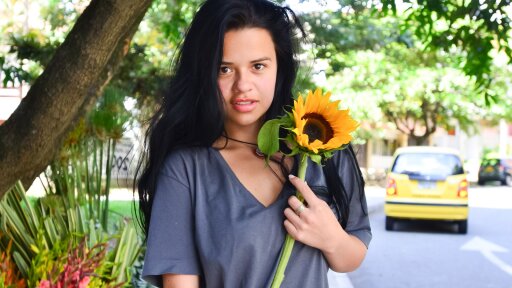 Cute Brunette Latina Teen Gets Seduced