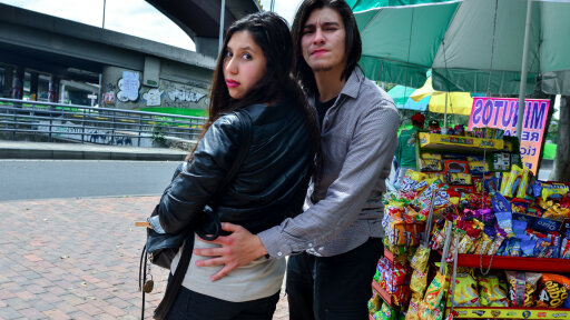 Colombiansk Tenåring Knullet Av Bf