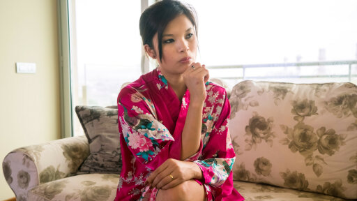 थ्रीसम साथ Miyuki Son और हॉट ब्लोंड