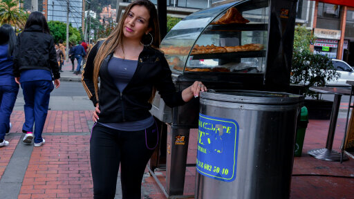 Stora Bröst Och Runda Röv Njuta Av Hård Kuk