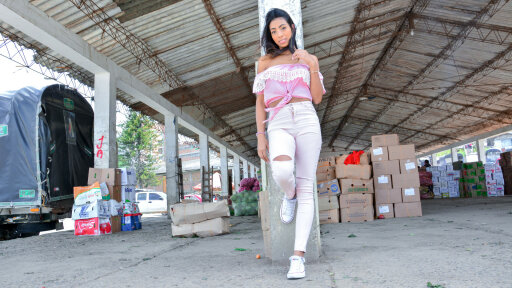 Colombian Gets A Mouthful Of Cum In Hot Pickup & Fuck